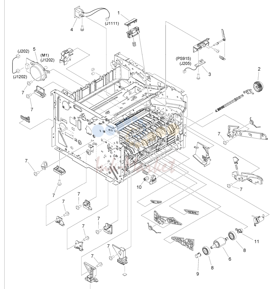 6. Figure 102 INTERNAL COMPONENTS 2