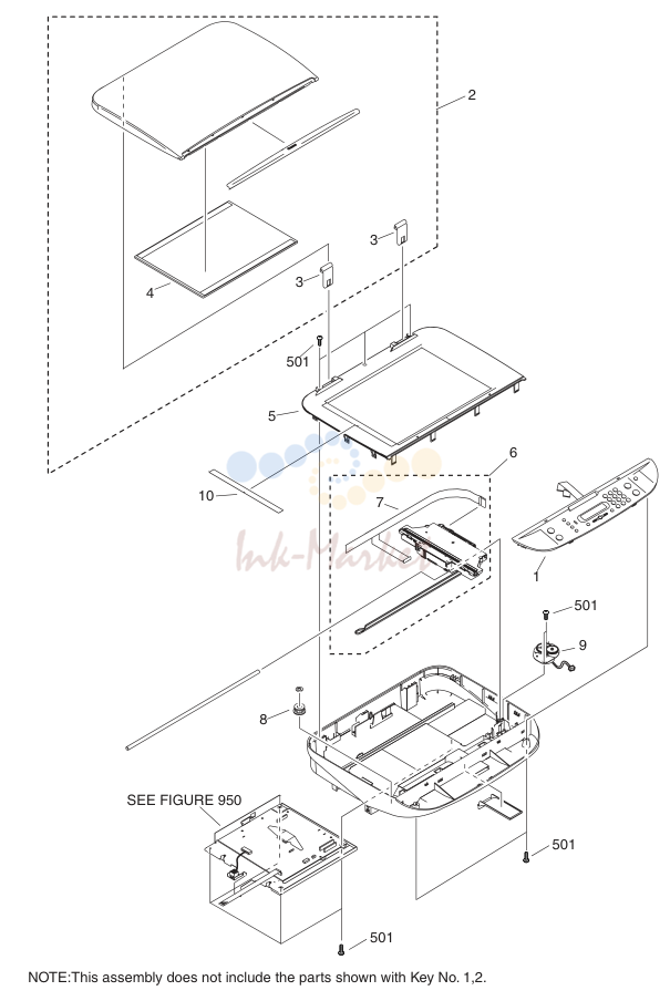 10. FY6-0383-000 1 SCANNER ASS'Y