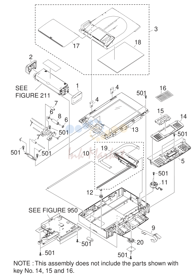 10. FY6-0373-000 1 SCANNER ASS'Y MF5630