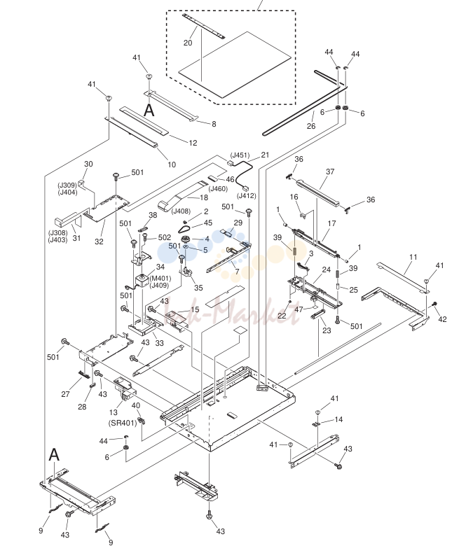 12. NPN RF READER ASSEMBLY