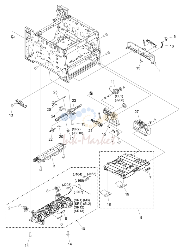 8. Figure 103 INTERNAL COMPONENTS 3