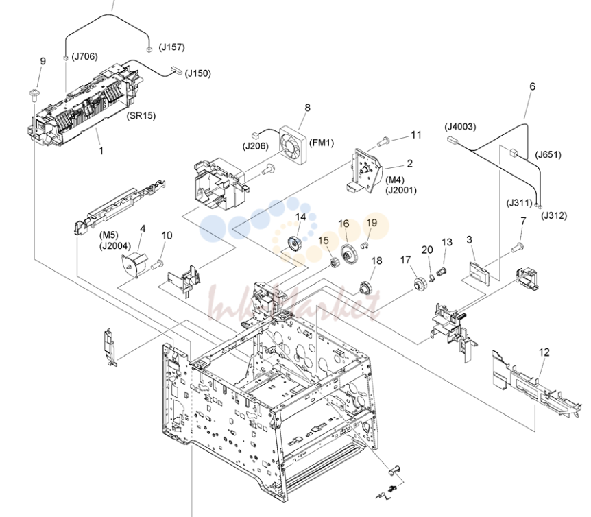 10. Figure 105 INTERNAL COMPONENTS 5