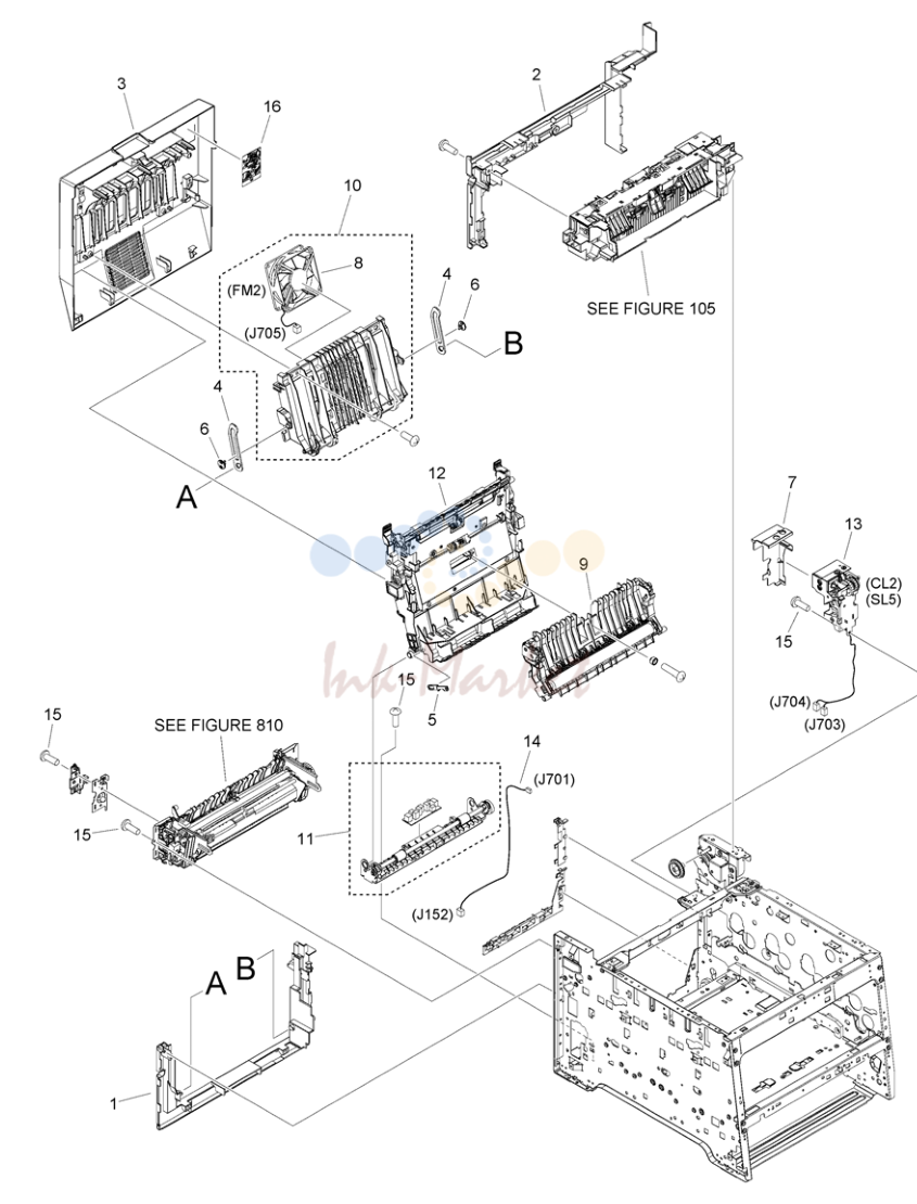 11. Figure 106 INTERNAL COMPONENTS 6