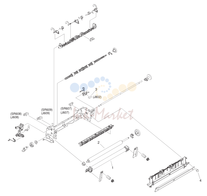 12. FM3-3435-000 1 FIXING ASS'Y 100V