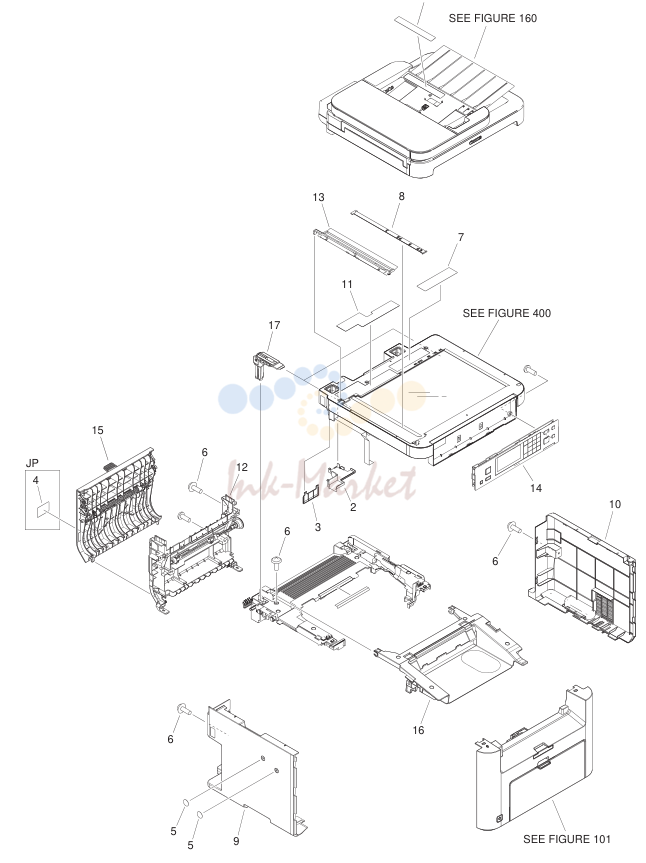 3. NPN RF EXTERNAL COVERS, PANELS, ETC. DADF model