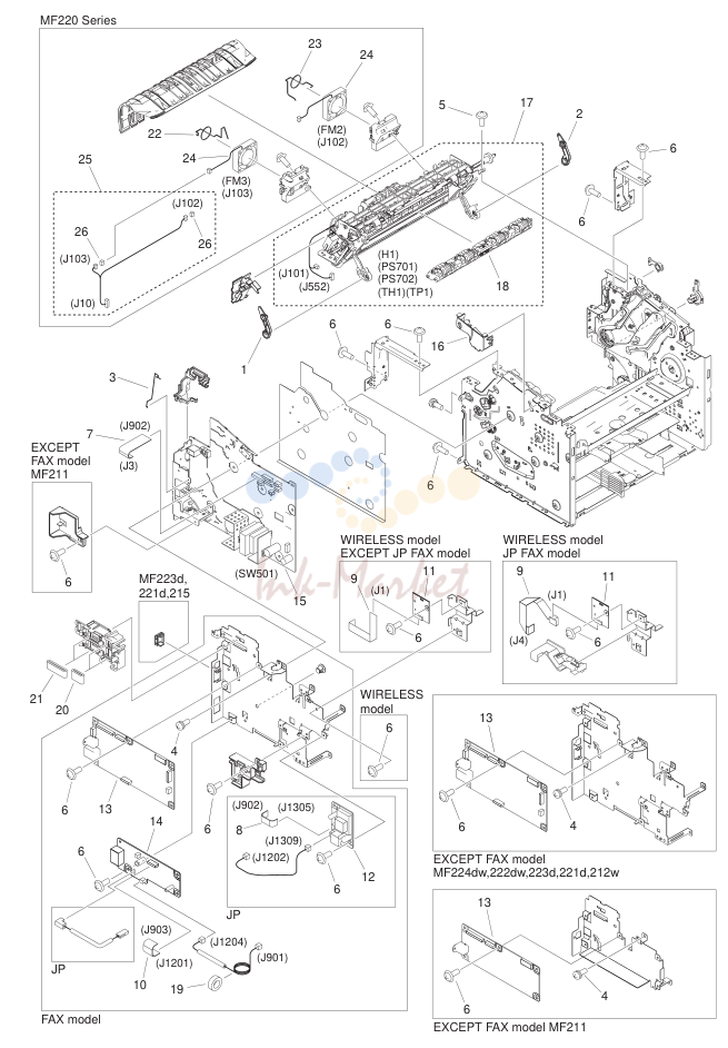 7. NPN RF INTERNAL COMPONENTS 1
