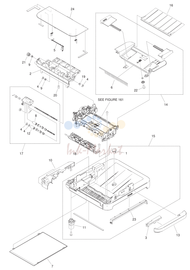 9. NPN RF ADF ASS'Y DADF model