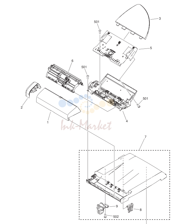 11. NPN RF ADF ASS'Y ADF model