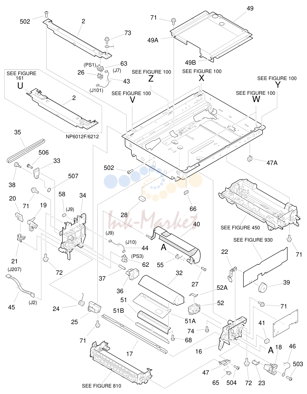 2. FIGURE 101 UPPER MAIN BODY(1/2)