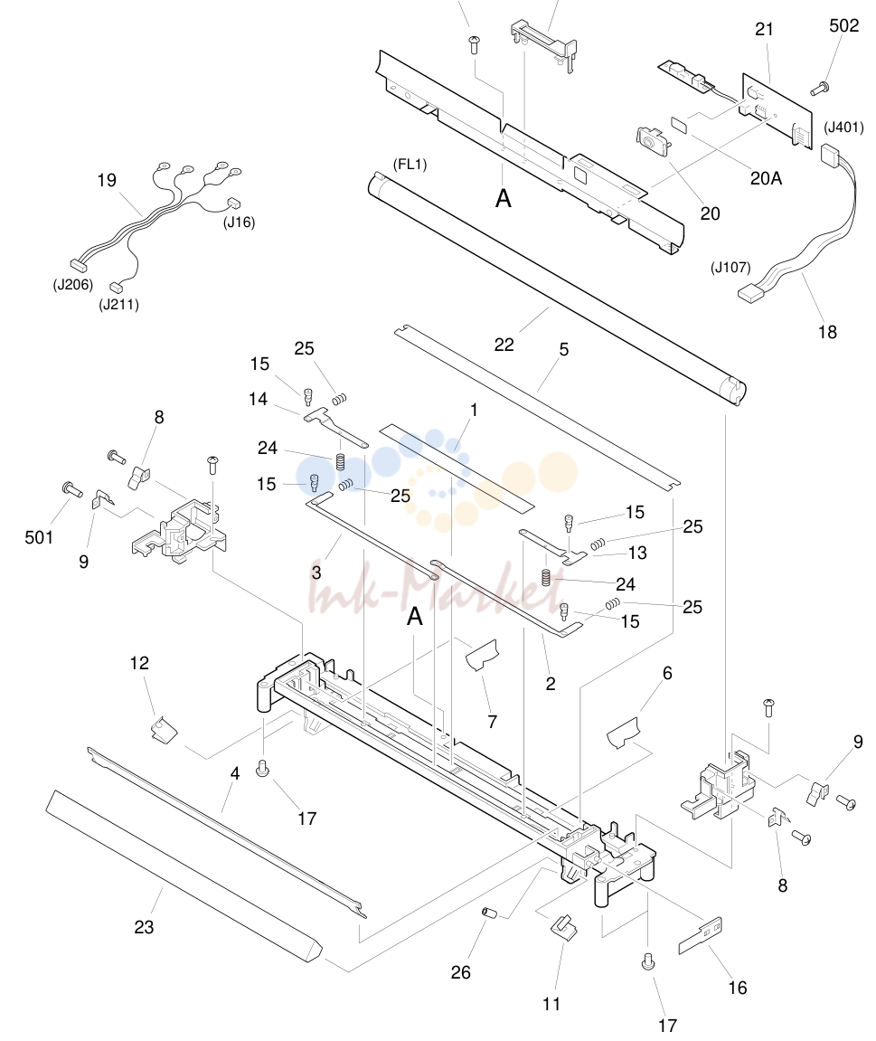 10. FIGURE 400 MIRROR ASSEMBLY 1