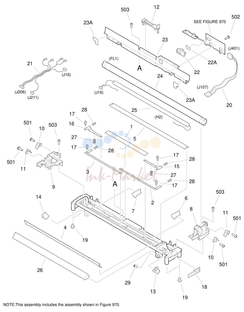10. FIGURE 400 MIRROR ASSEMBLY 1