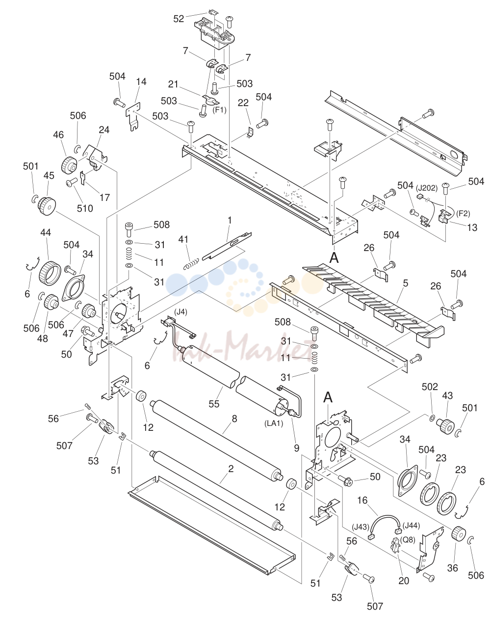 19. FIXING ASSEMBLY (1/2)