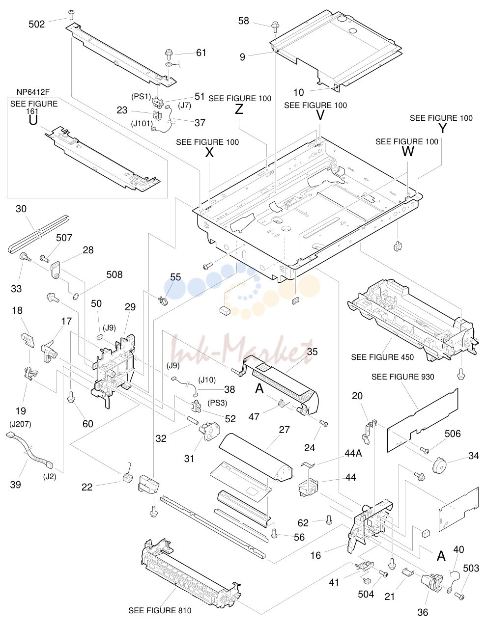 2. FIGURE 101 UPPER MAIN BODY(1/2)