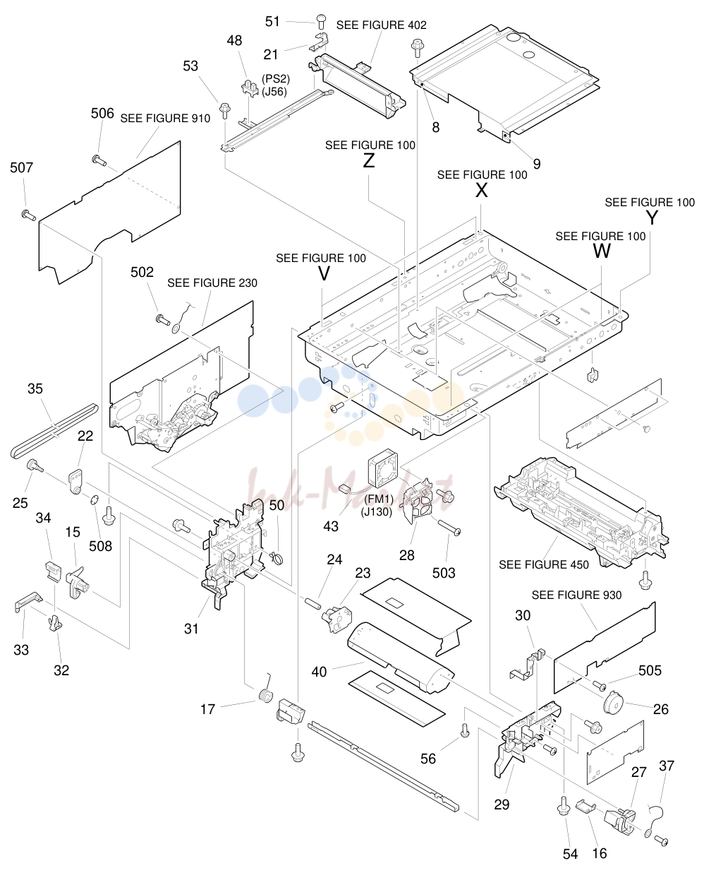 2. FIGURE 101 UPPER MAIN BODY(1/2)