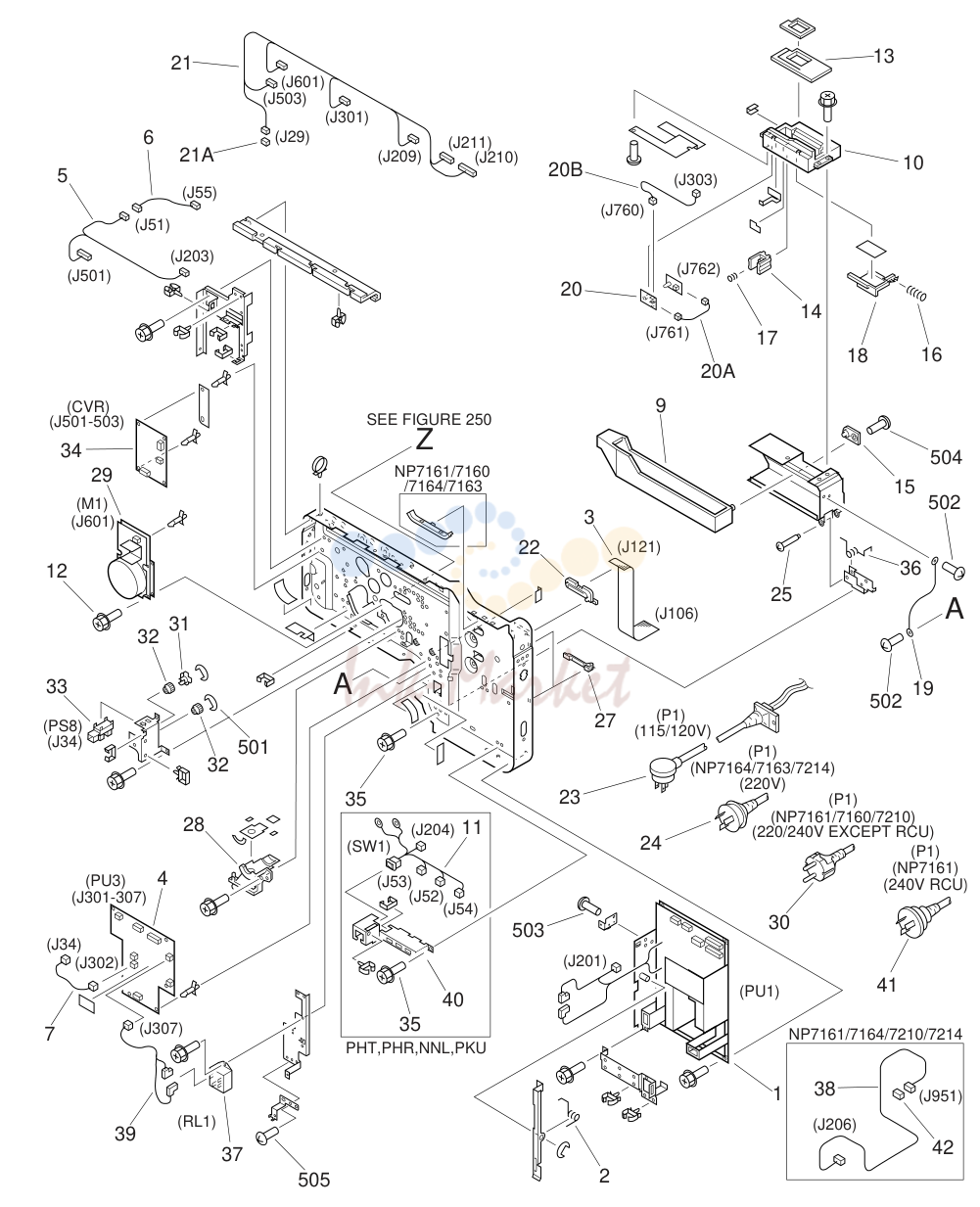 5. MACHINE REAR PLATE