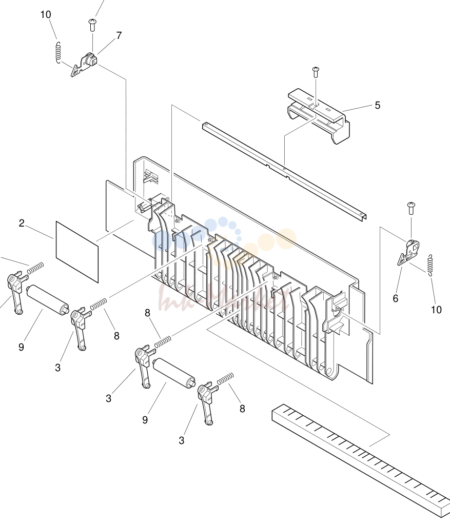 6. RIGHT DOOR ASSEMBLY
