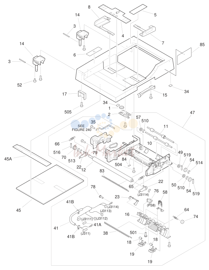 8. NPN RF ADF ASSEMBLY