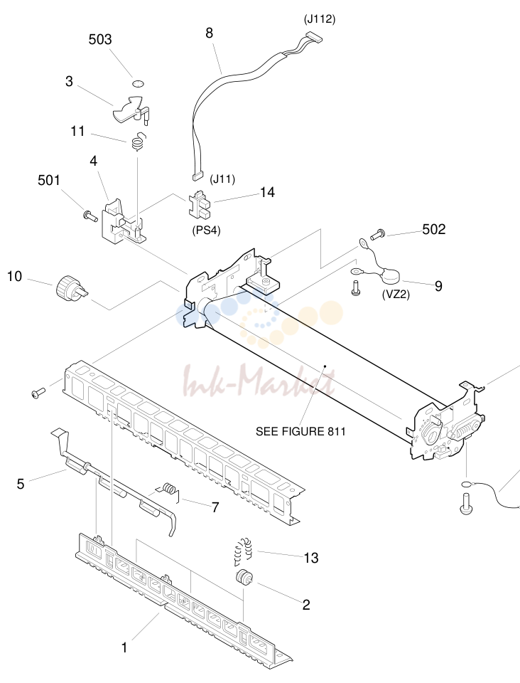 9. FIGURE 810 FIXING ASSEMBLY