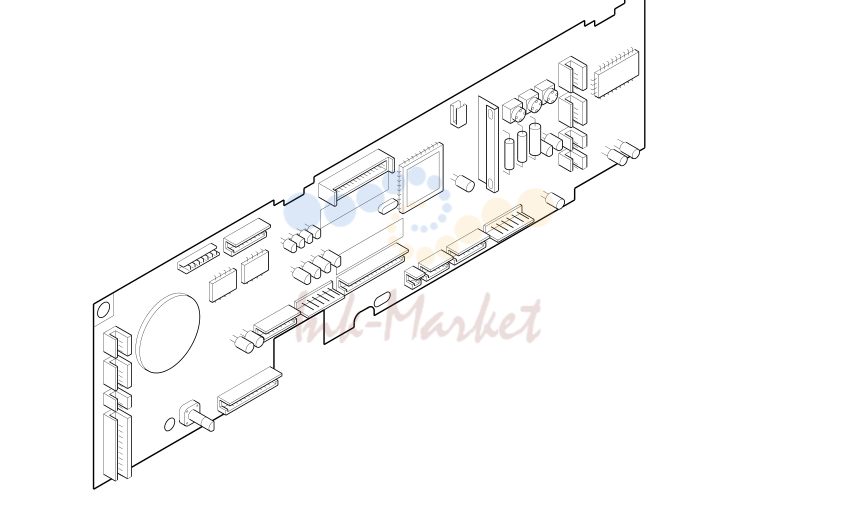 11. FIGURE 930 DC CONTROL PCB ASSEMBLY