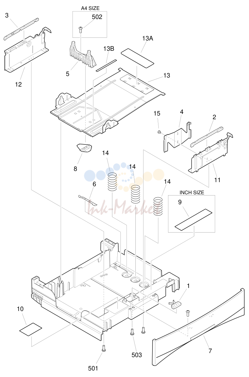 9. FIGURE 302 CASSETTE (500 TYPE)