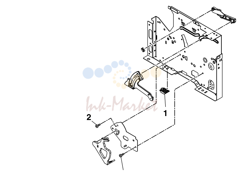 25. PC-D320/PC-D340/FAX-L400 2.PARTS LAYOUT & PARTS LIST