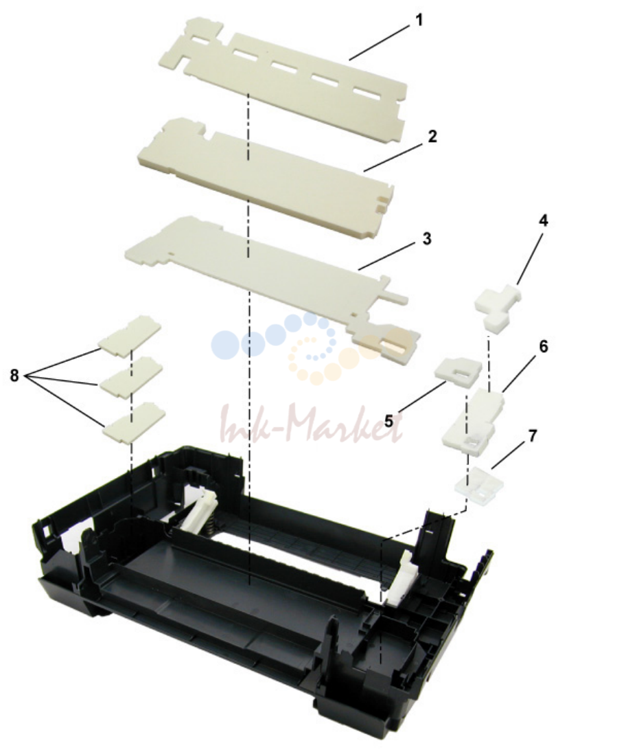 4. FIGURE 7 INK ABSORBER