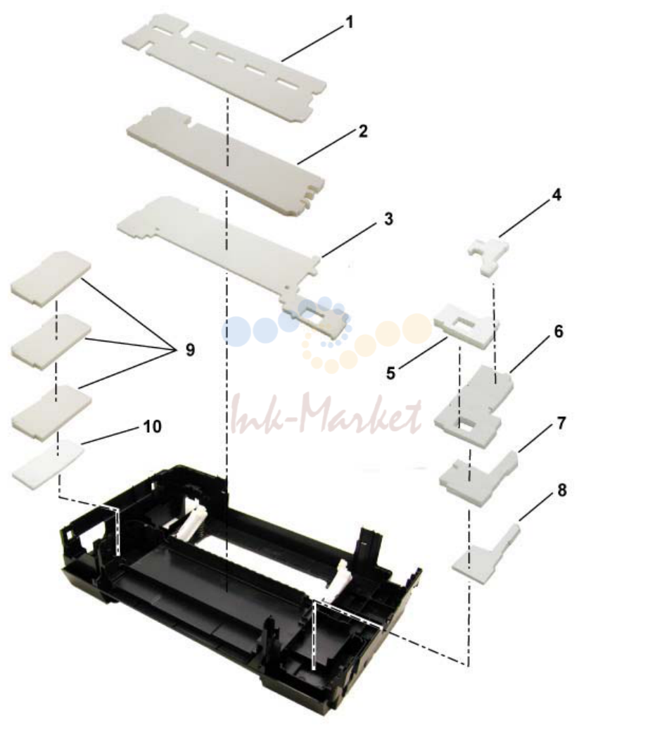 4. FIGURE 7 INK ABSORBER(cid:14967)