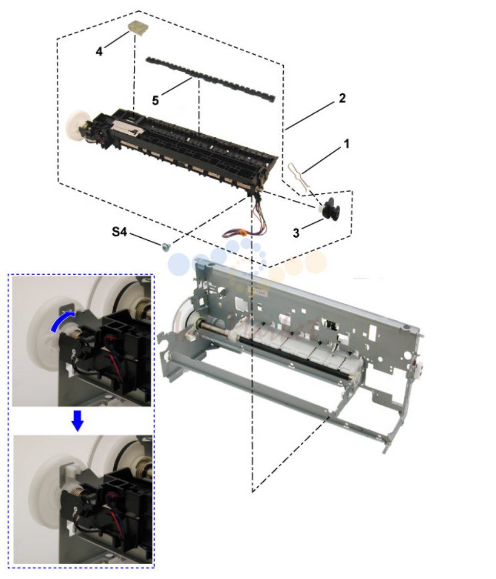 7. FIGURE 10 PLATEN UNIT(cid:14967)