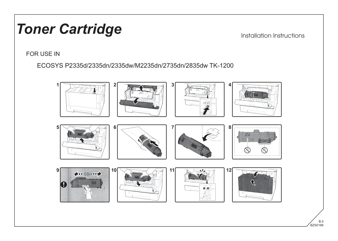 ECOSYS P2335 / M2235 / M2735 (TK-1200)