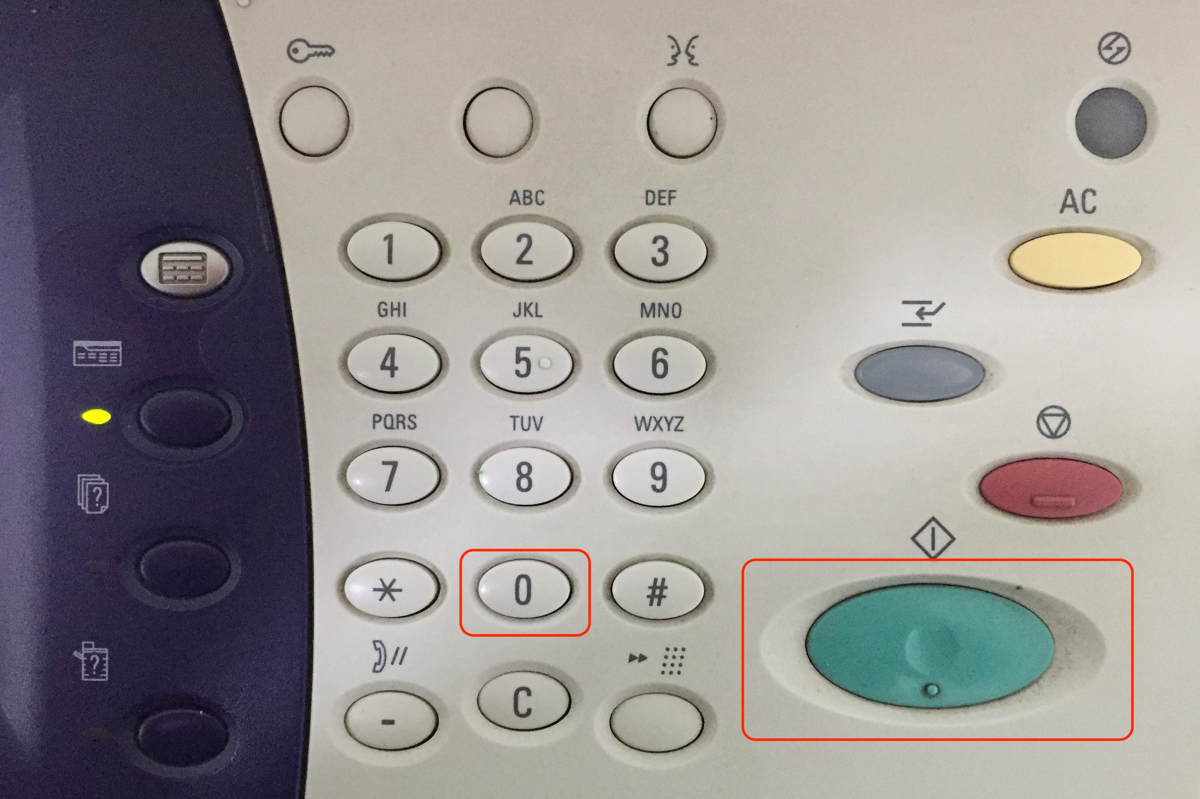 Вход в сервисный режим Xerox WorkCentre 5225