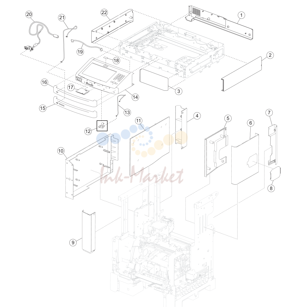 3. Assembly 3: Covers 2 (X658)