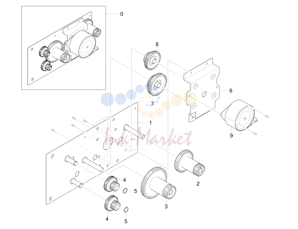 2. Exploded View & Parts List