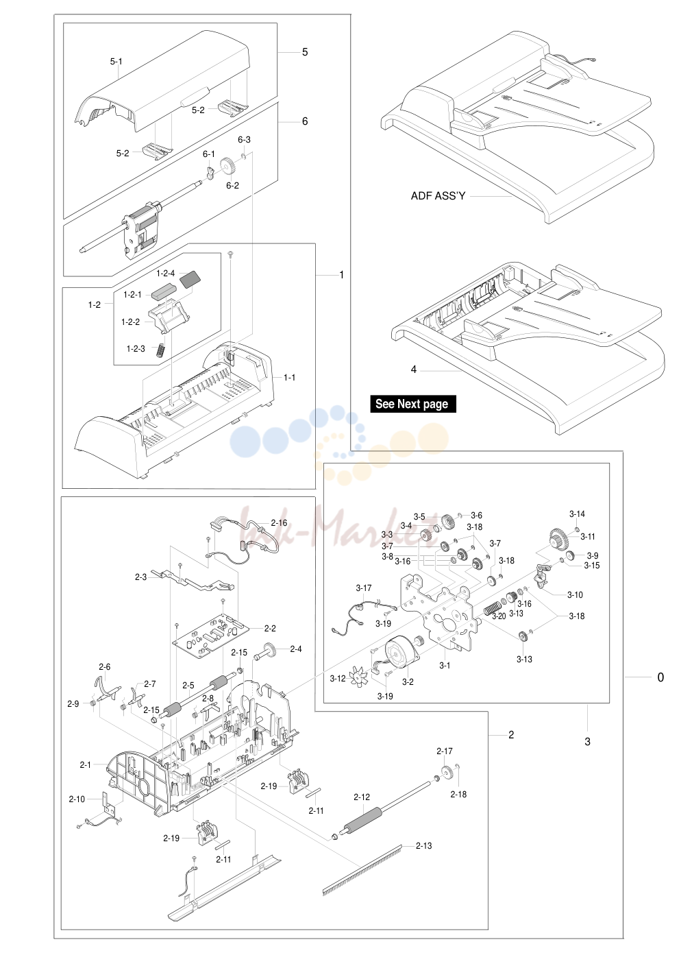3. Exploded View & Parts List