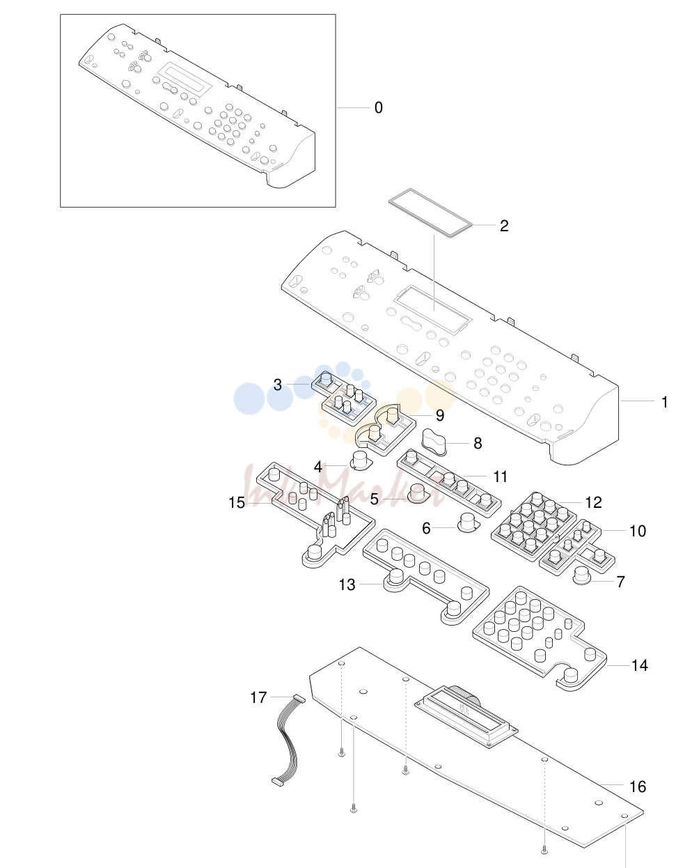 4. Exploded View & Parts List