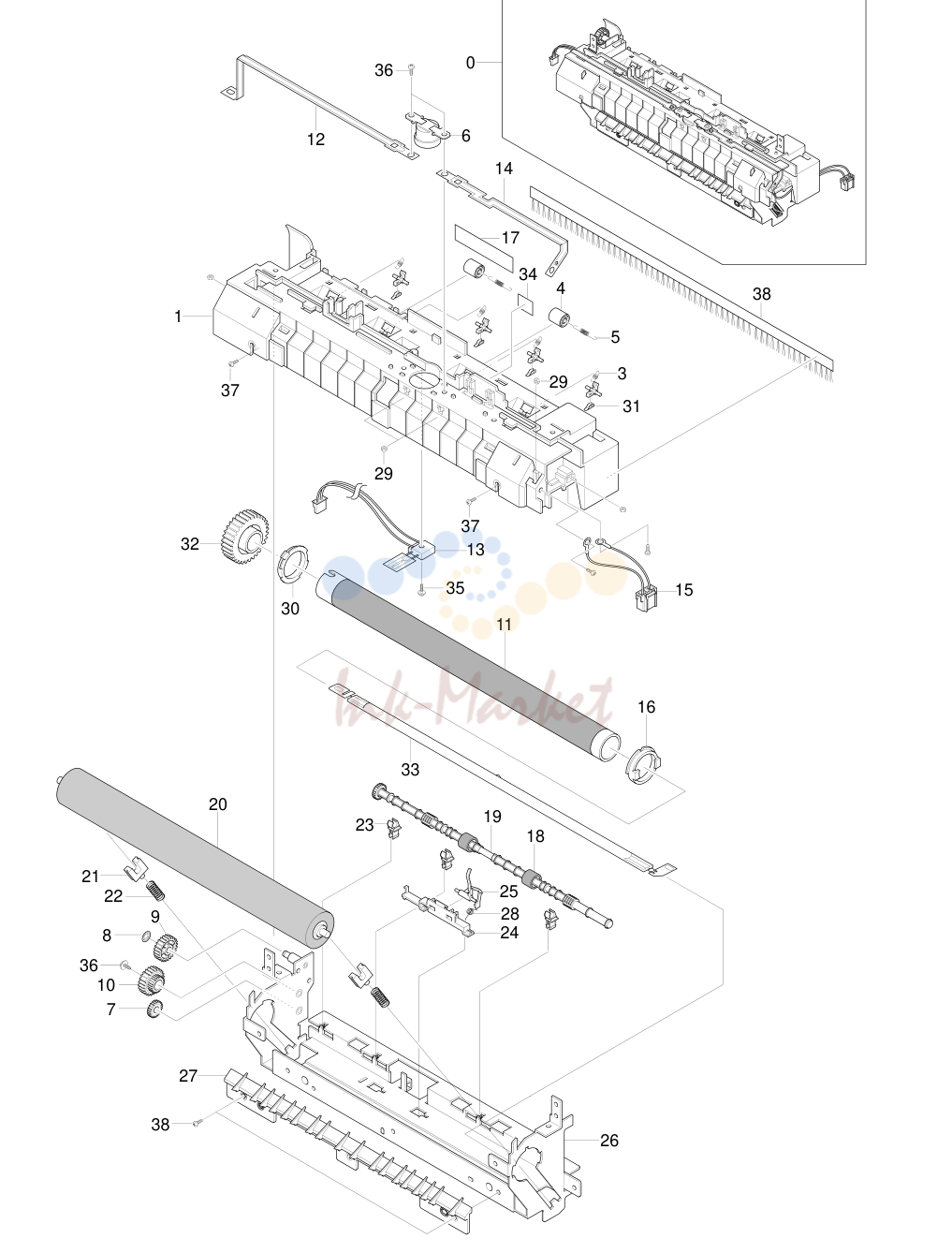 7. Exploded View & Parts List