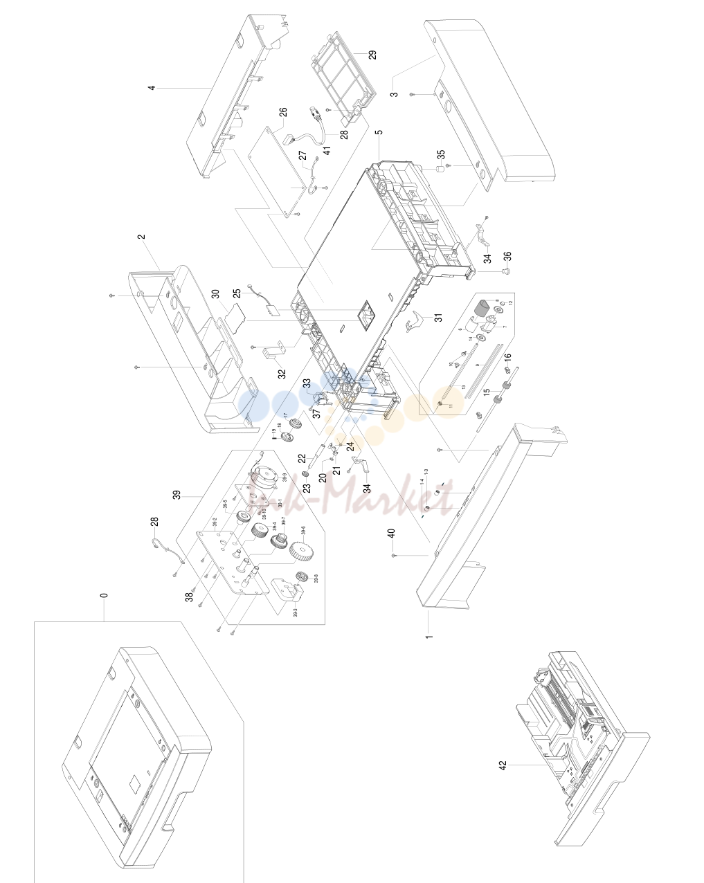 9. Exploded View & Parts List