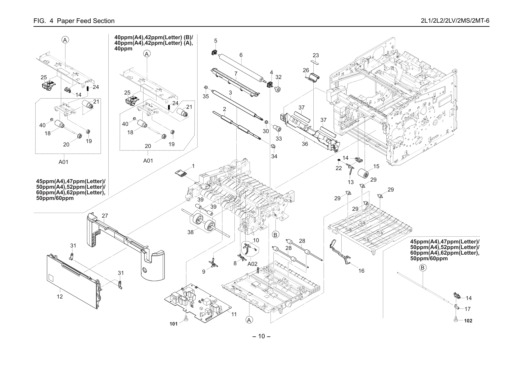 Paper Feed Section