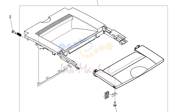 2. Top cover assembly