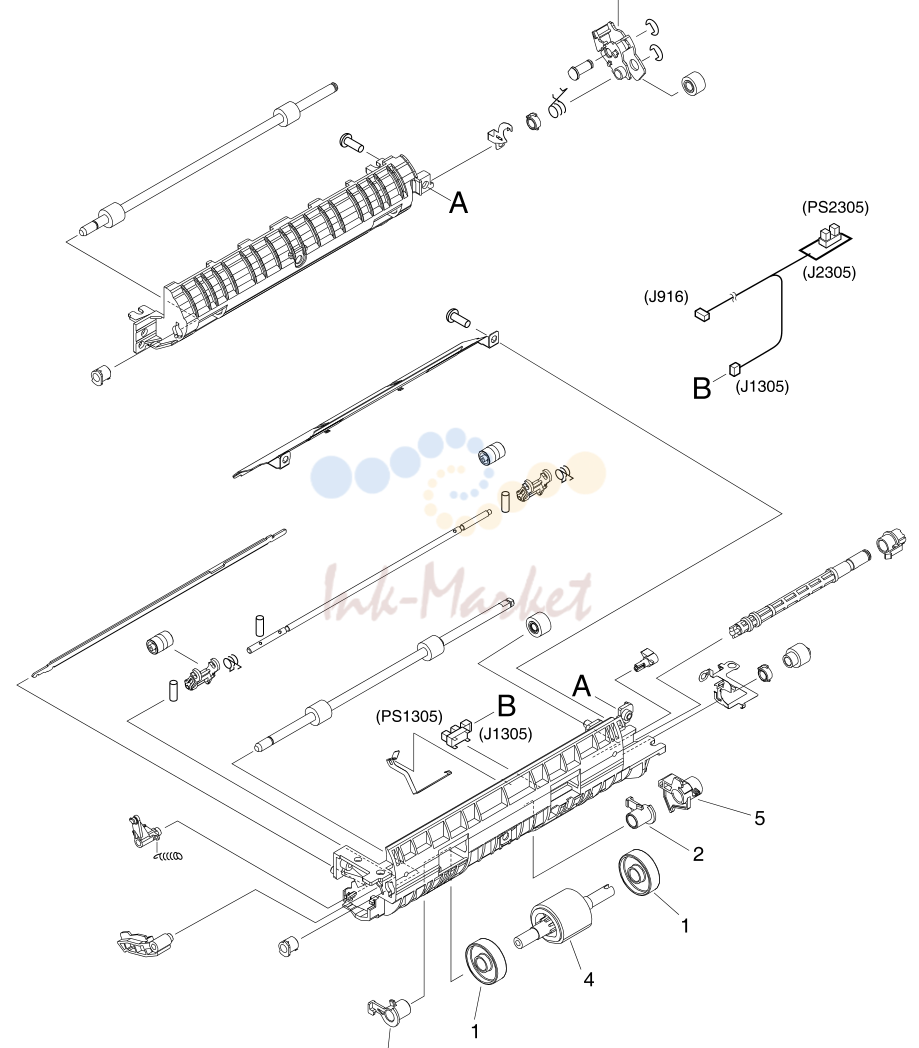 7. Pickup assembly