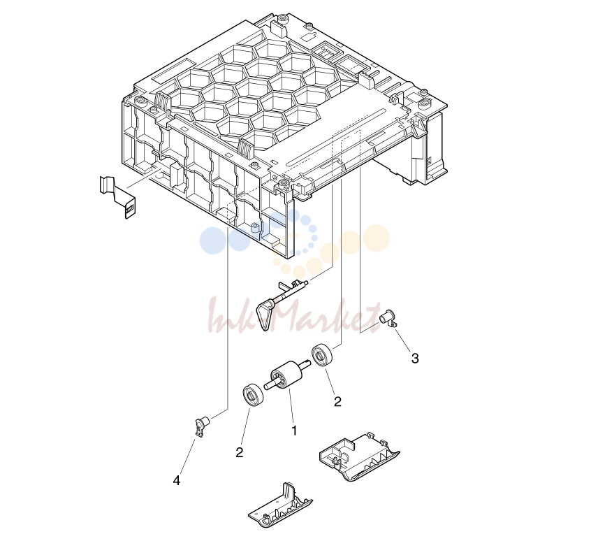9. 500-sheet feeder