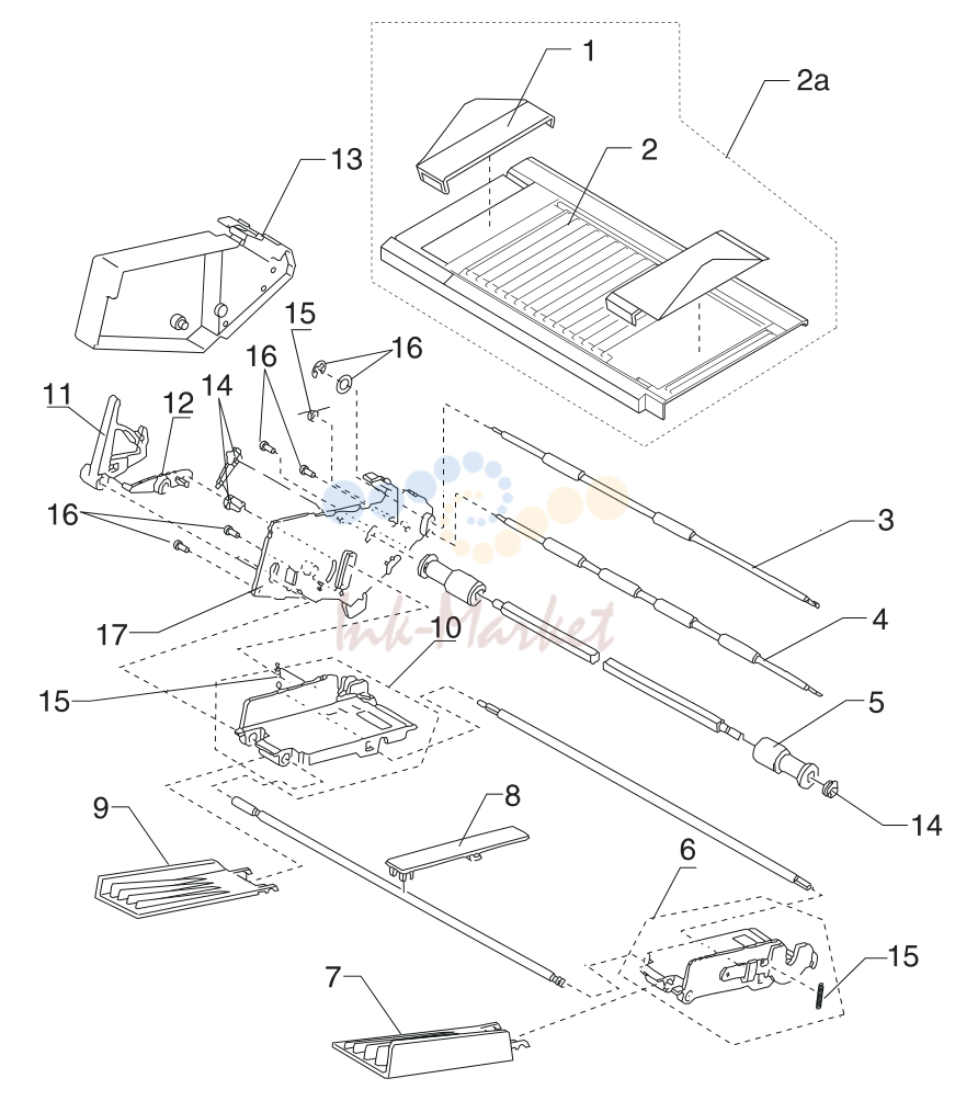 12. Assembly 6: ASF - Roller / Support