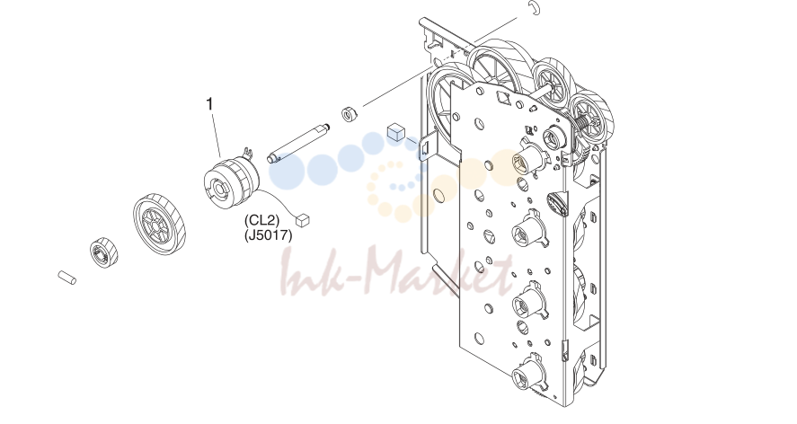 13. Figure 8-17 Image Drive Assembly