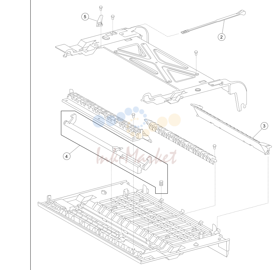 8. Assembly 10: Printer left door