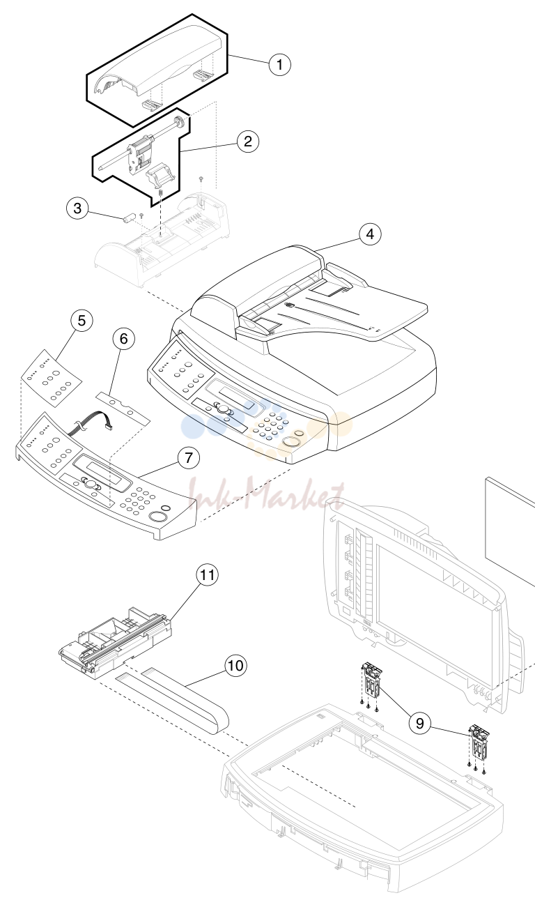 1. Assembly 1: Scanner assembly