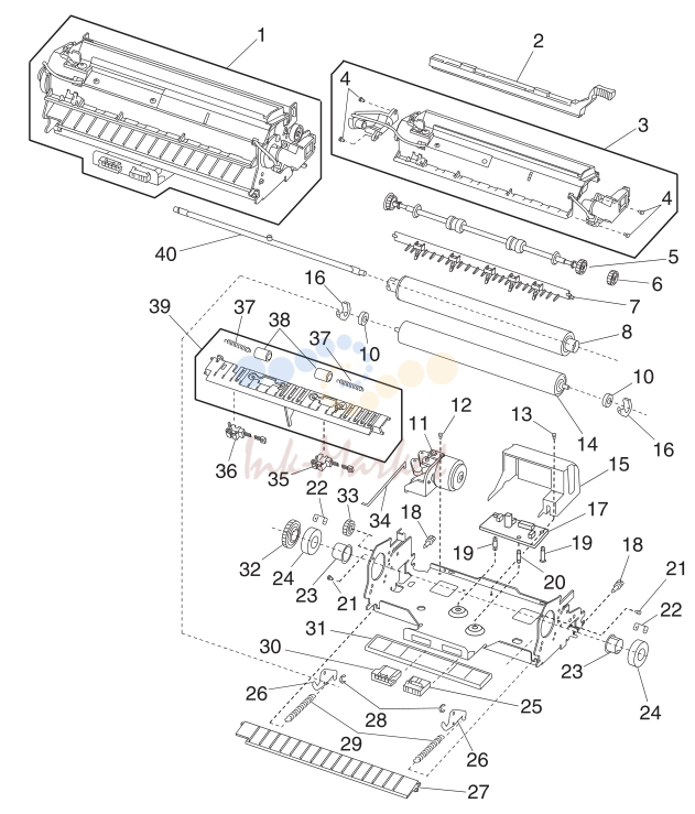 12. Assembly 12: Hot Roll Fuser