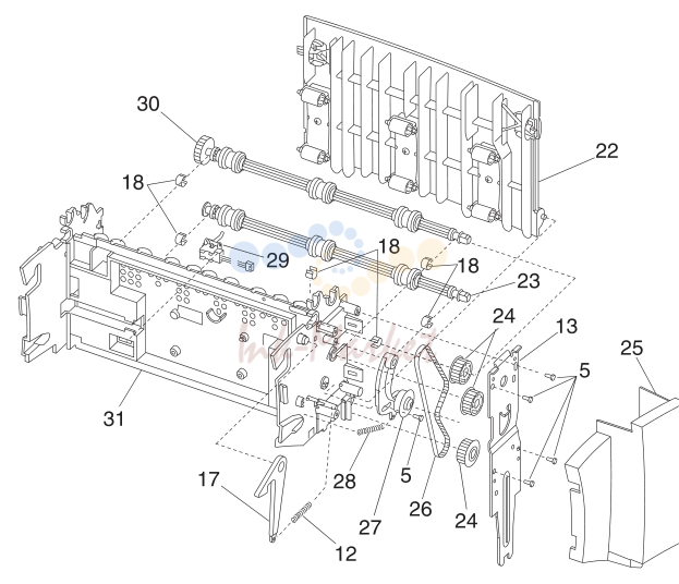 30. Assembly 19: Output Expander (continued)