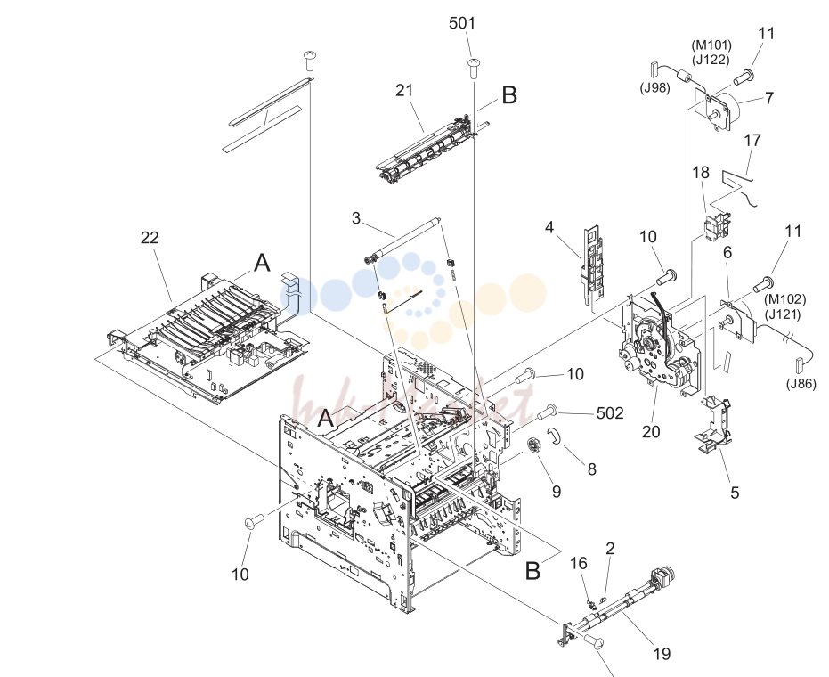 4. Internal components