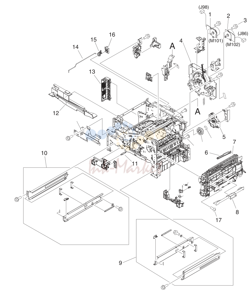 12. Internal components (3 of 5)