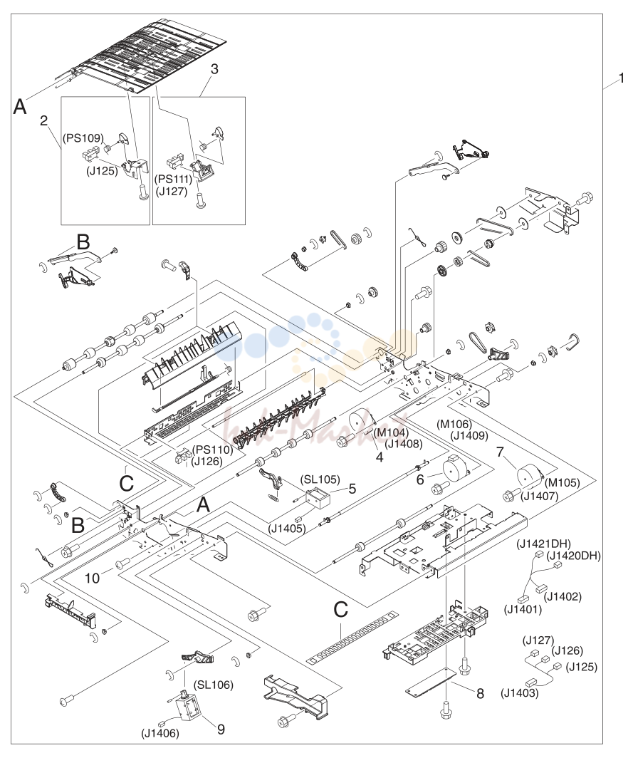 19. Reverse assembly
