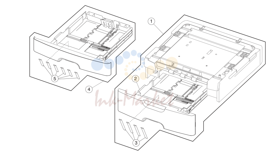 3. Assembly 3: Tray assemblies